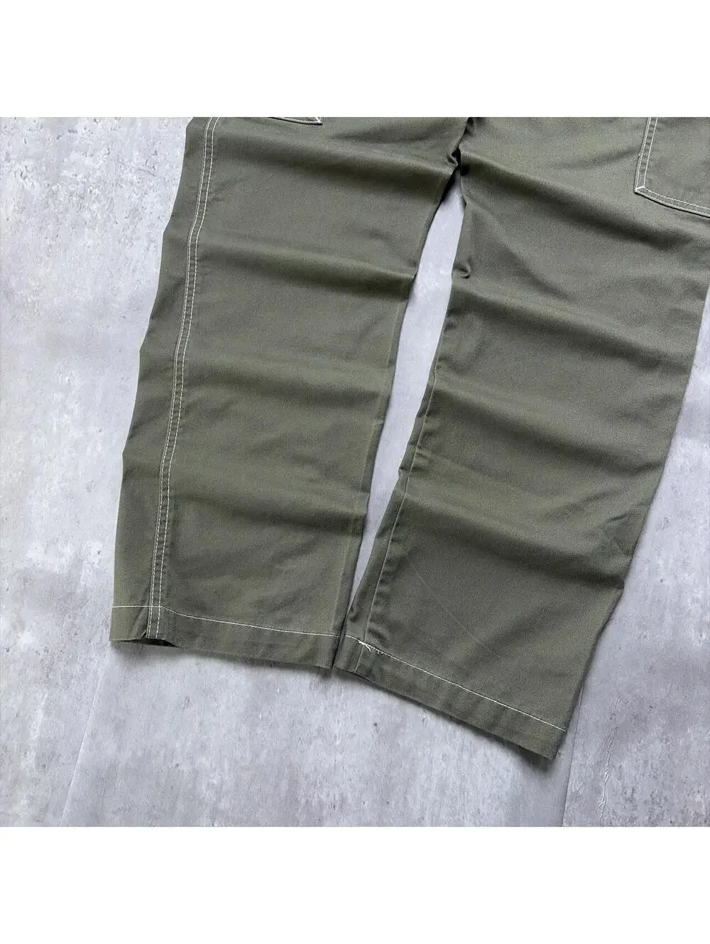 Y2K Olive Green True Religion Grunge Baggy Skater Pants